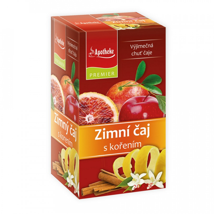 Levně Apotheke PREMIER Zimní čaj s kořením 20x2g