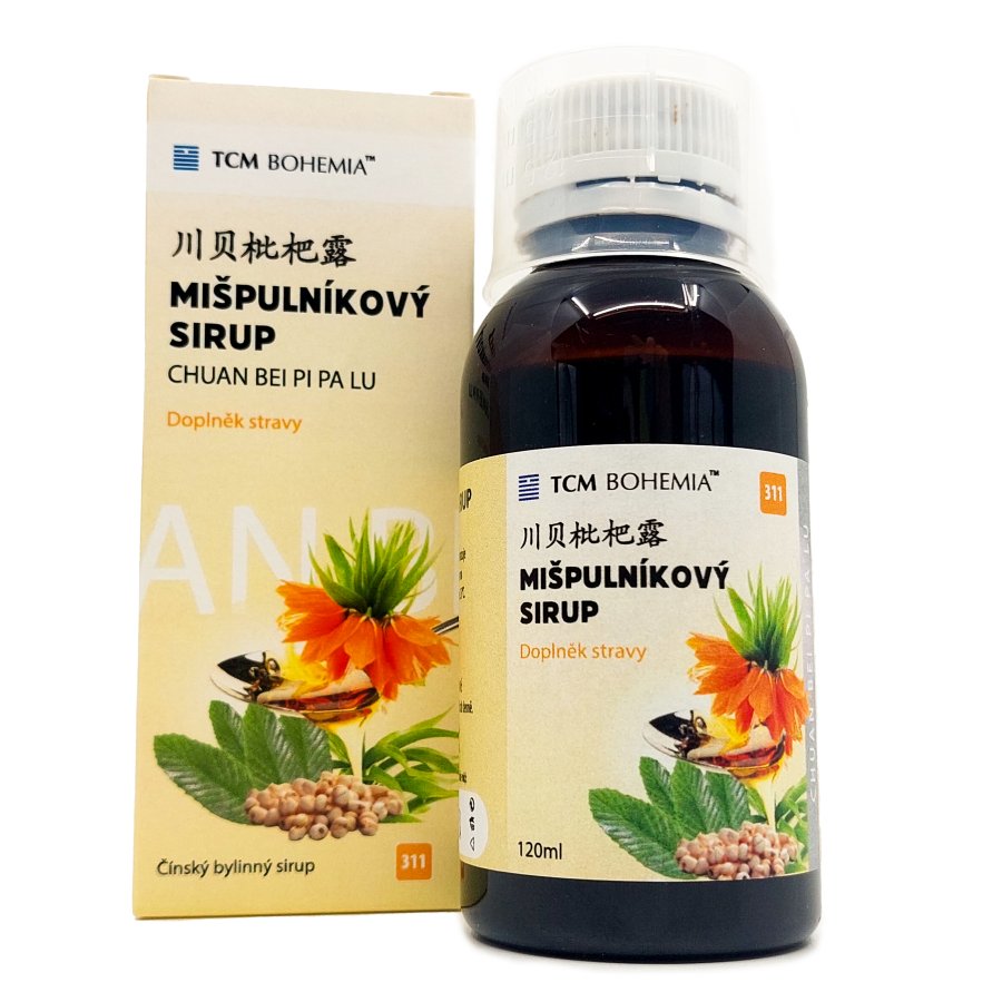 TCM Bohemie MIŠPULNÍKOVÝ SIRUP (311) 120 ml