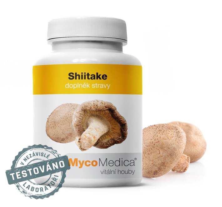 Levně Shiitake v optimální koncentraci | MycoMedica