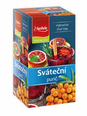Levně Apotheke Sváteční punč čaj 20 sáčků