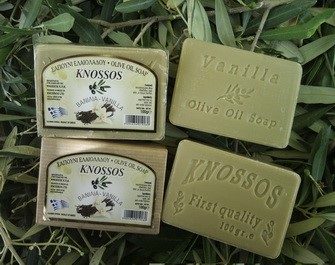 kator ŘECKÉ OLIVOVÉ MÝDLO S VŮNÍ VANILKY 100GR