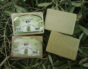 kator ŘECKÉ OLIVOVÉ MÝDLO S VŮNÍ ALOE 100GR