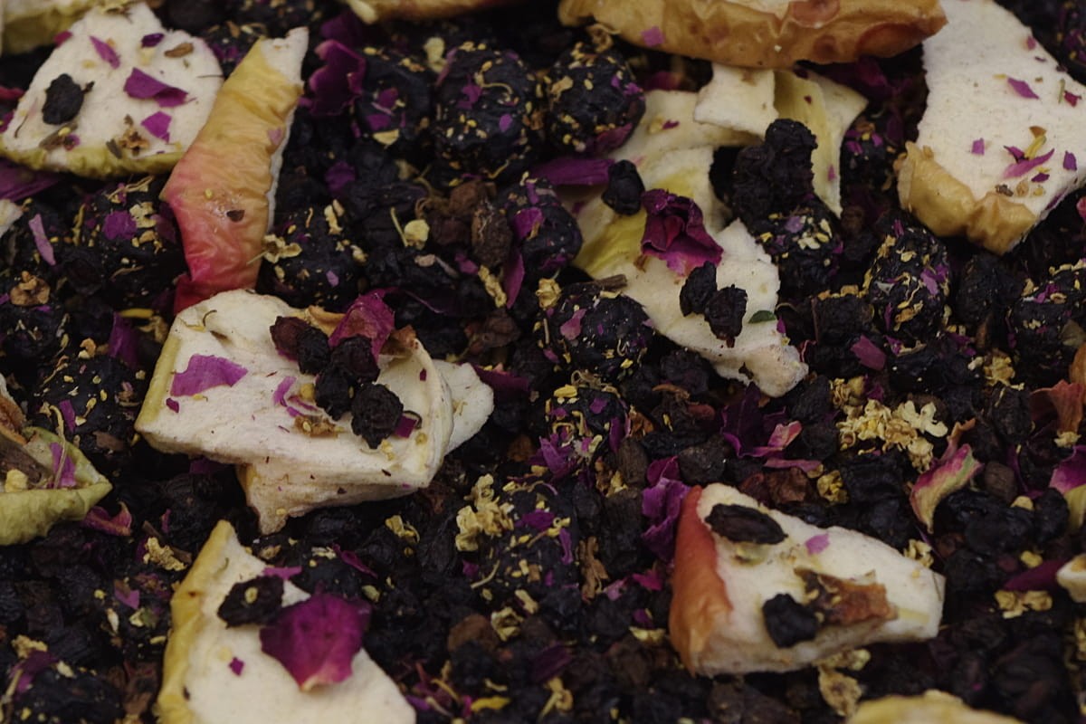 Prodejnabylin.cz Limonáda z černého bezu - ovocný čaj váha: 100g