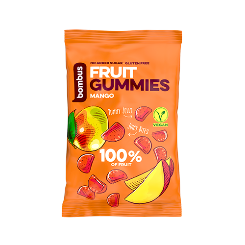 Levně Bombus fruit gummies černý rybíz 35g