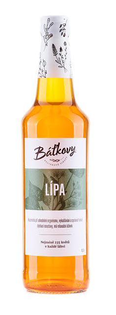 Levně Baťkovy sirupy s.r.o. Lipový sirup 500 ml