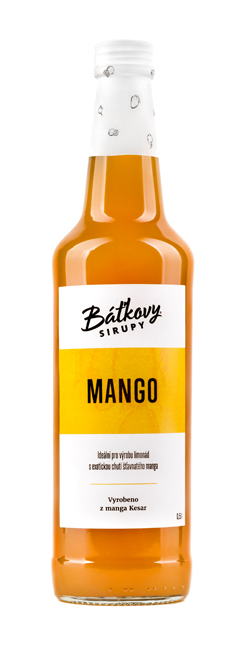 Baťkovy sirupy s.r.o. Mangový sirup 500 ml