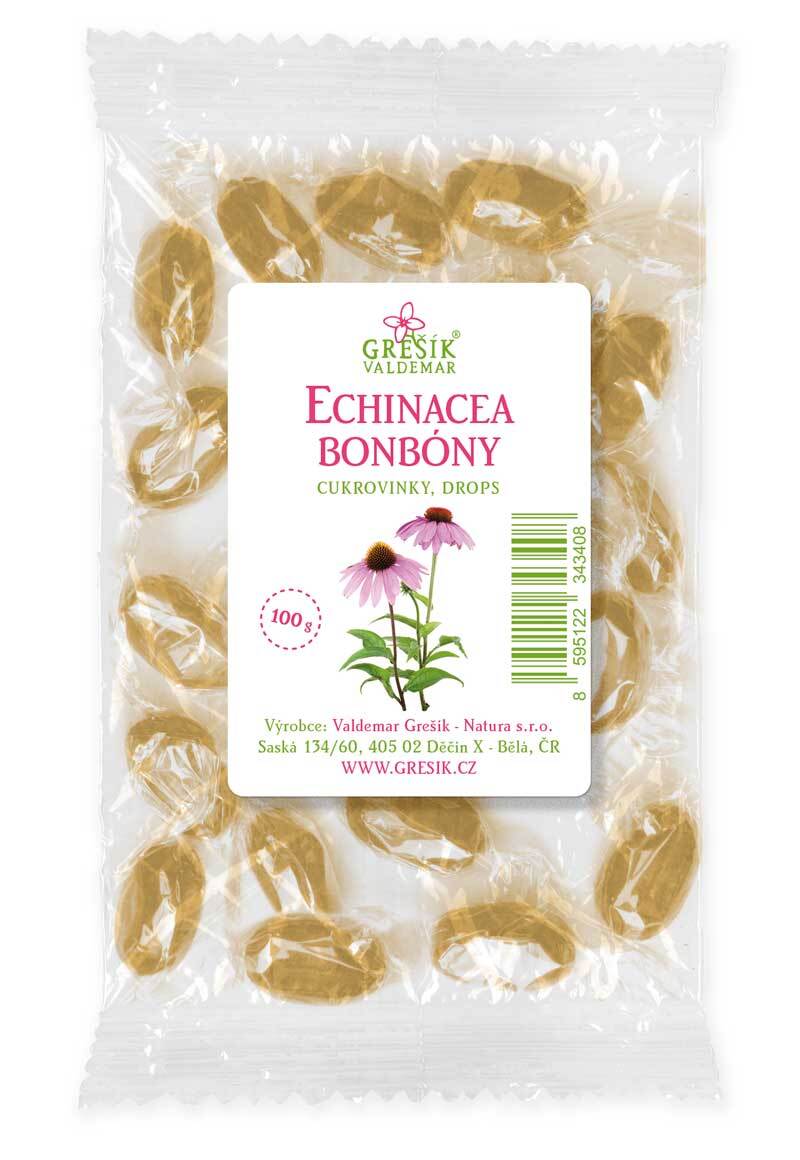 Levně Grešík Echinacea bonbóny 100g