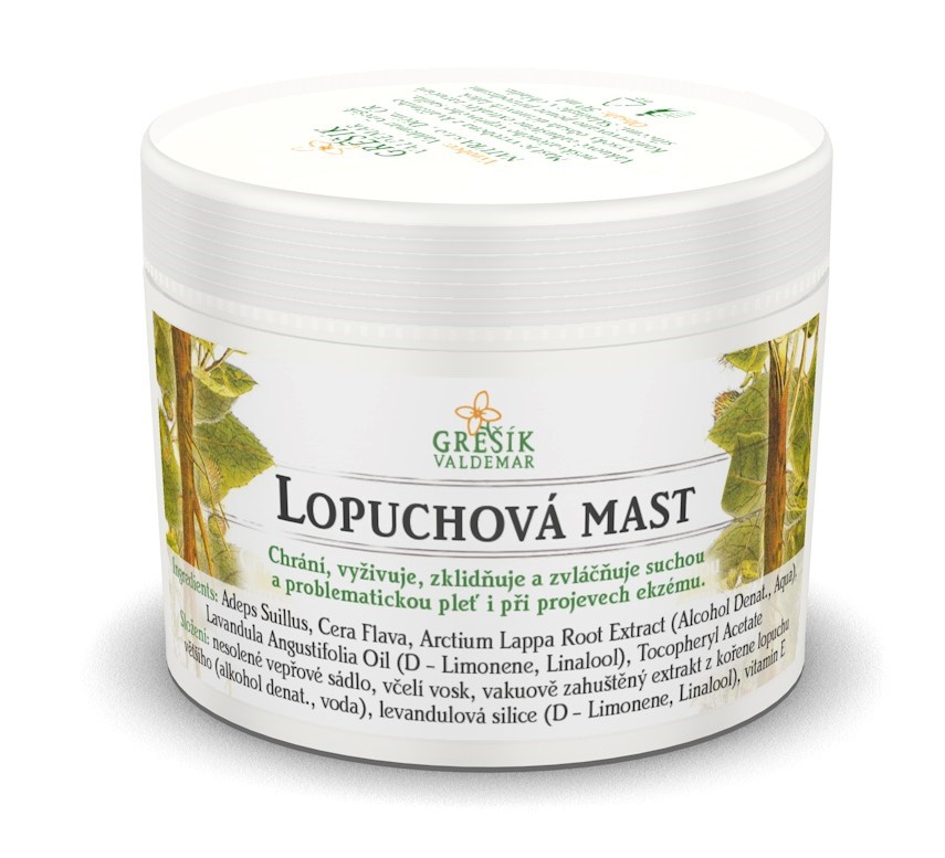 Levně Gřešík Lopuchová mast 50ml