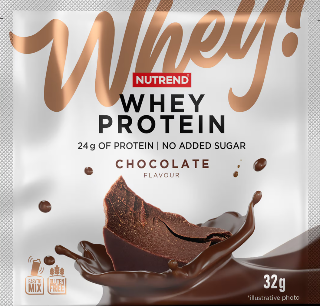 Levně Nutrend Whey! Whey Protein chocolate32g