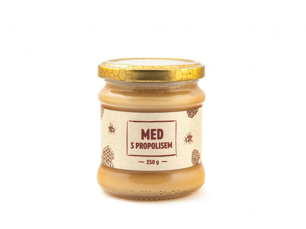 Med s propolisem – 250 g