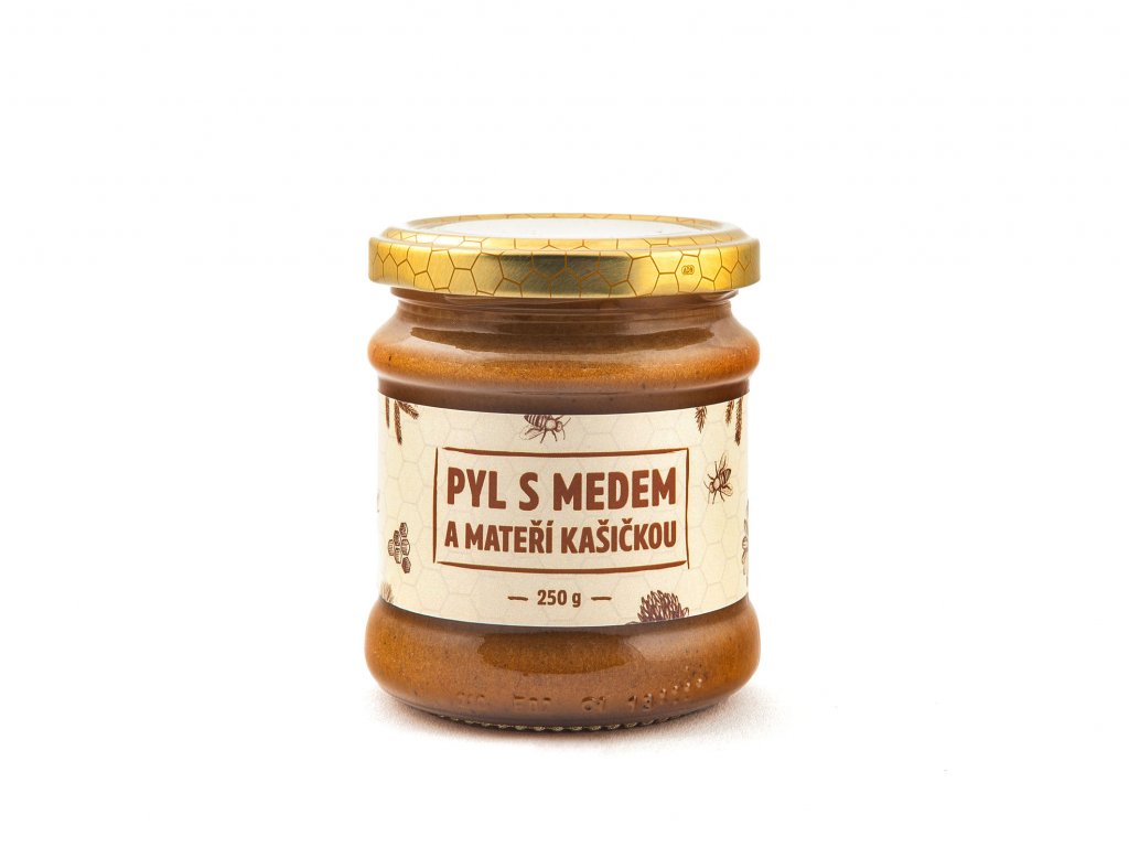 Pyl s medem a mateří kašičkou – 250 g
