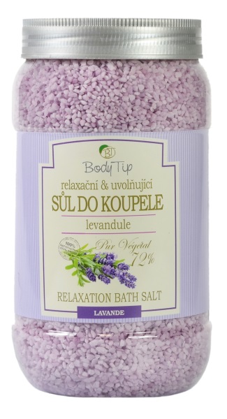 Levně Sůl do koupele Levandule 1200g