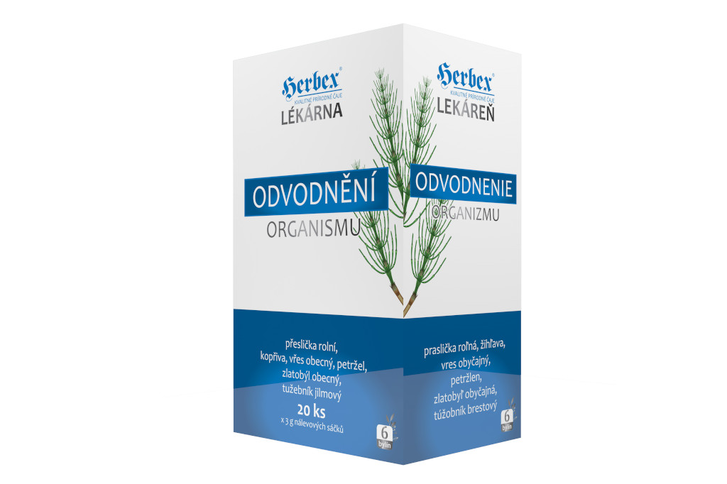 Čaj Odvodnění organismu - Herbex 60g