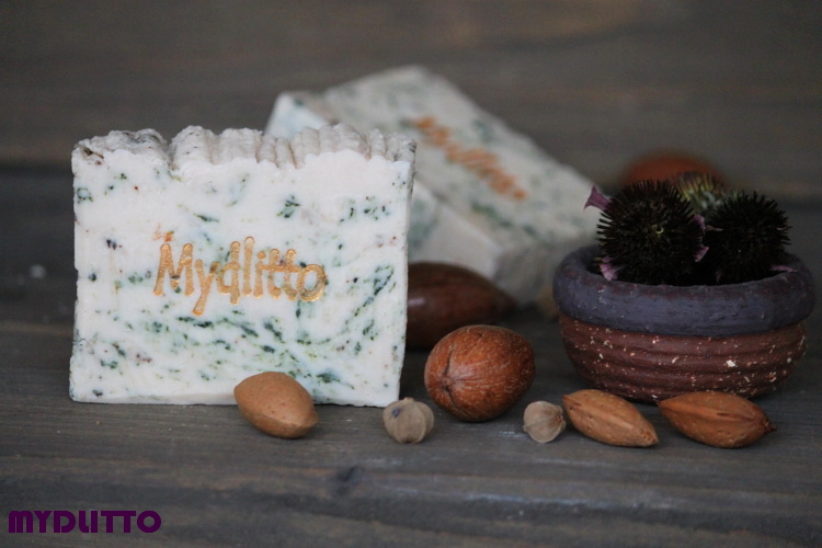 Mydlítto Jojoba & Lopuch - tělové a vlasové mýdlo