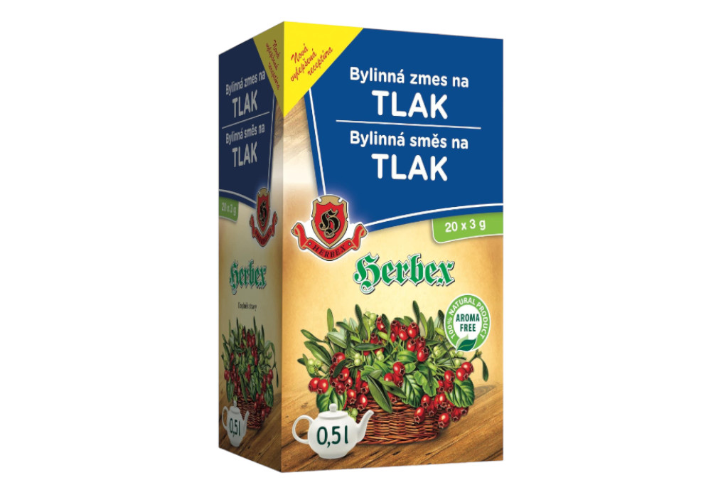 Čaj Bylinná směs na TLAK - Herbex 60g