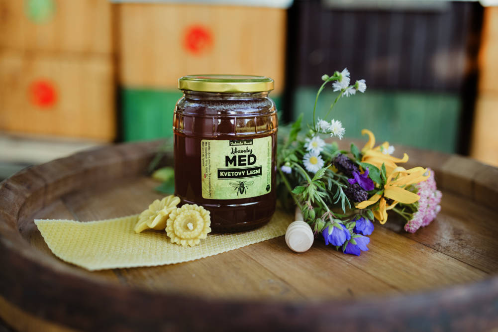 Libavský med květovýlesní 1kg
