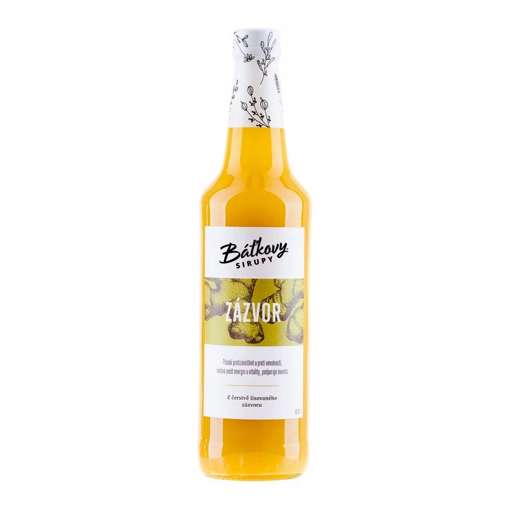 Levně Zázvorový sirup