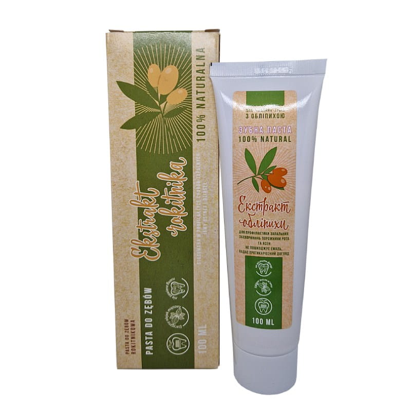 LEKO PRO Zubní pasta „Extrakt rakytníku“