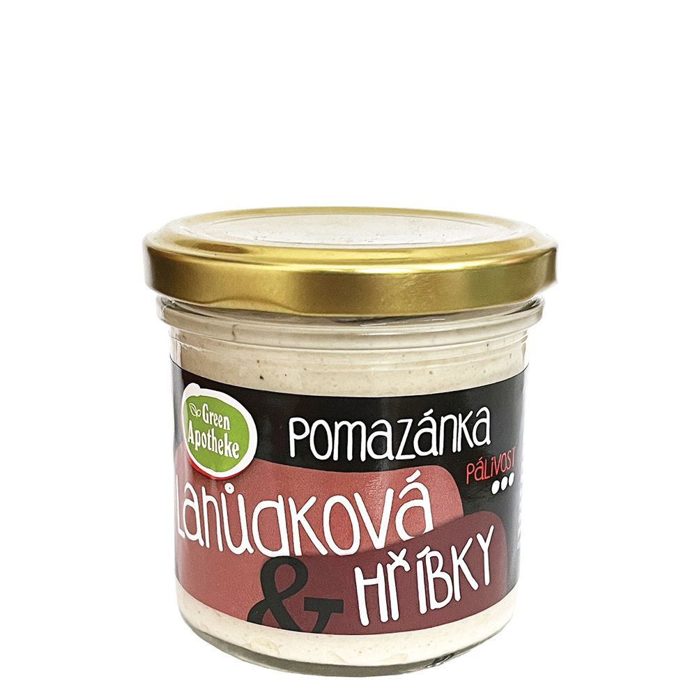 Levně Green Apotheke Pomazánka lahůdková s hříbky 140g