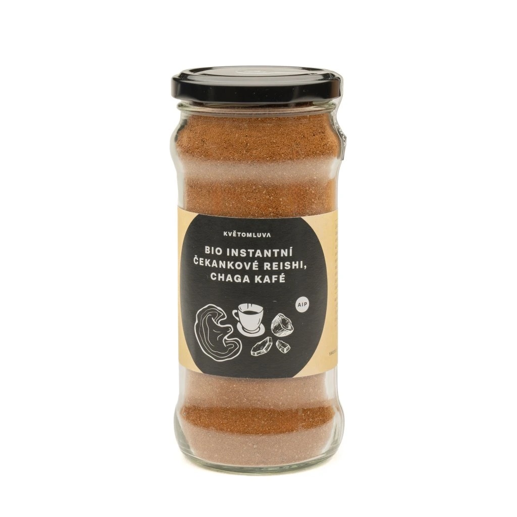 Levně BIO INSTANTNÍ ČEKANKOVÉ REISHI CHAGA KAFÉ