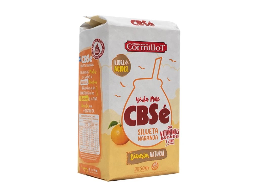 Levně Prodejnabylin.cz YERBA MATE CBSE SILOUTA NARANJA 500g