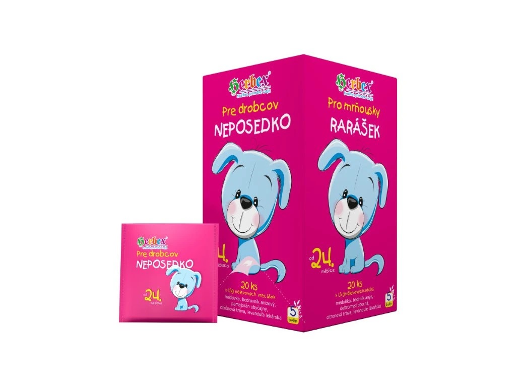 Čaj Pro mrňousky RARÁŠEK - Herbex 20x1,5g