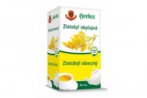 Čaj Zlatobýl obecný - Herbex 20x2g