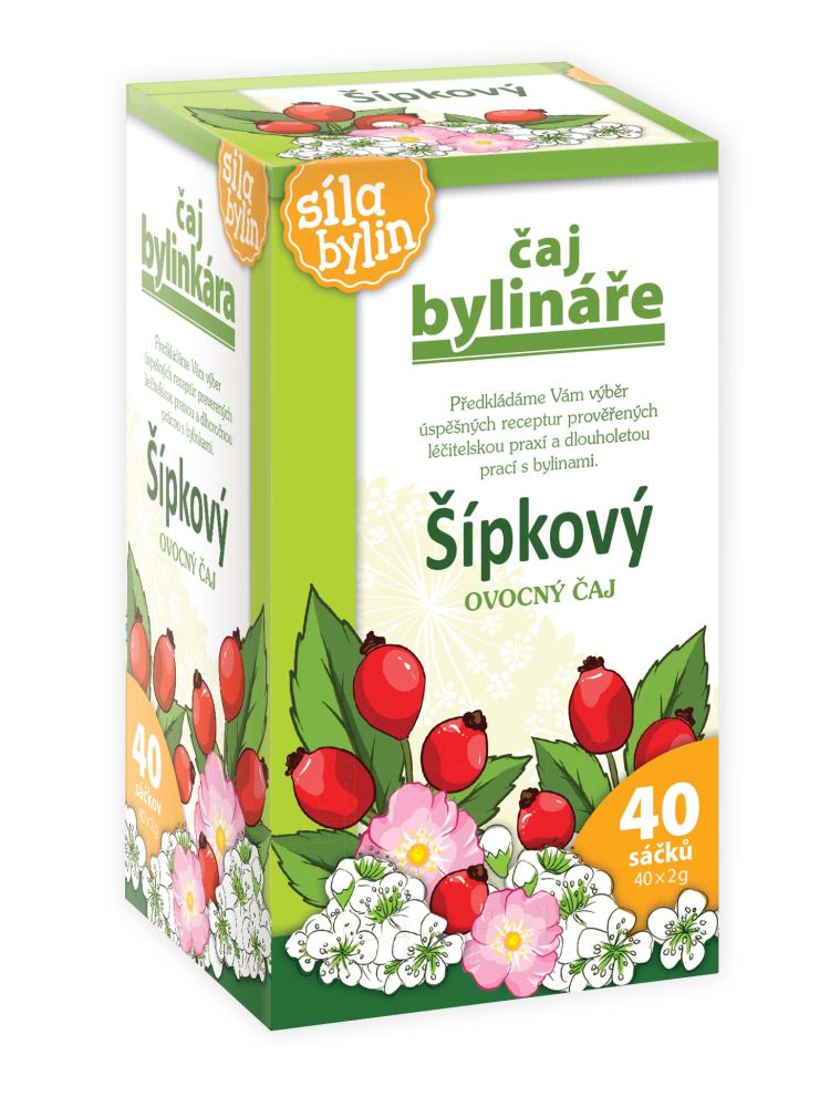 Levně Bylinář čaj Šípkový 40x2g