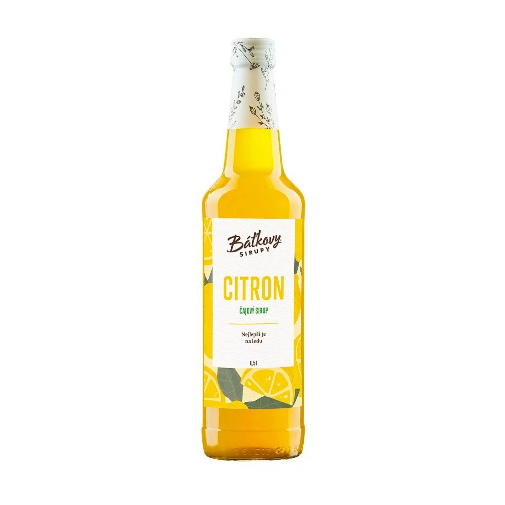 Citrónový sirup 500ml
