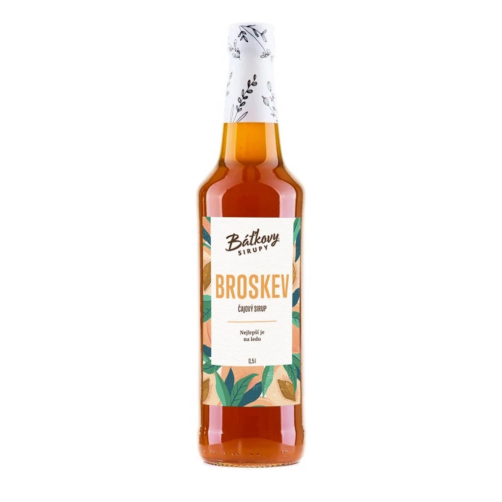 Broskvový sirup 500ml