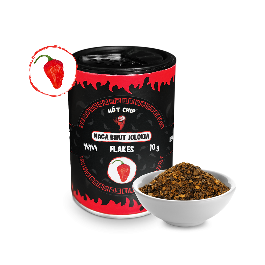 Levně Naga Bhut Jolokia chilli vločky 10 g