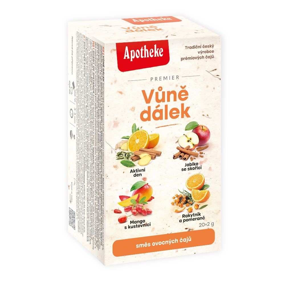Levně Apotheke čaj Vůně dálek 4v1 20X2g