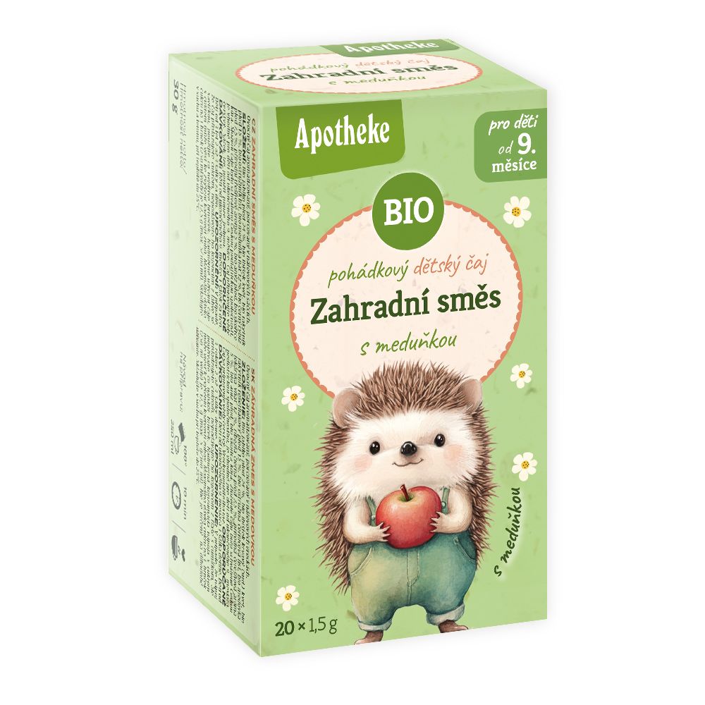 Apotheke BIO pohádkový čaj Zahradní směs s meduňkou 20x1,5g