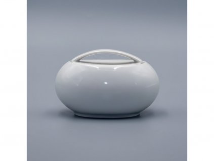 LOOS, Porcelánová Cukřenka 200 ml, bílá, Thun
