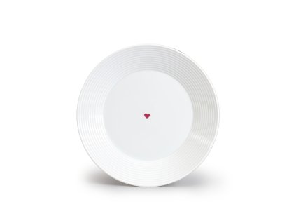 Všechno, co mám ráda, Srdce, Talíř dezertní porcelánový 19 cm, LEA, Thun