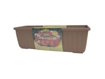 Samozavlažovací truhlík 60 cm Agro FLORIA SIESTA - terracota  Agro FLORIA SIESTA - samozavlažovací květináč terracota 60 cm