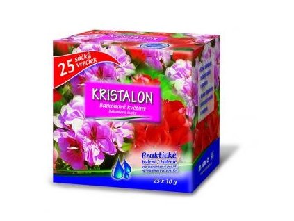 Kristalon BALKÓNOVÉ KVĚTINY 25x10 g  Hnojivo pro balkónové květiny (25 sáčků)