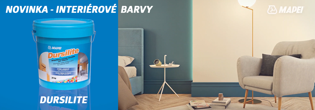 Interiérové barvy Dursilite