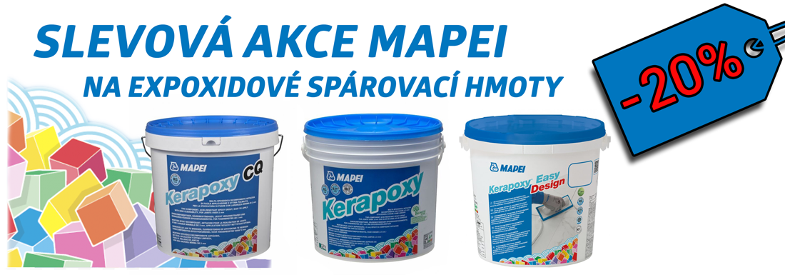 Akce na epoxidové spárovací hmoty