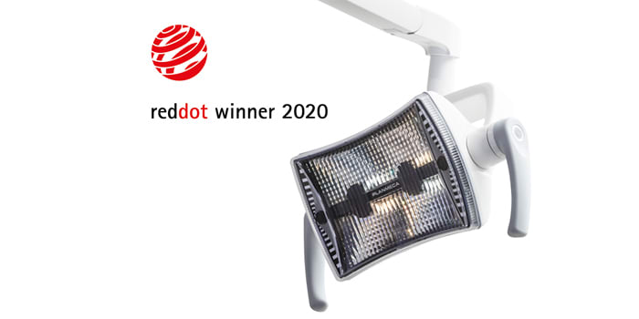 Operační světlo Planmeca Solanna™ Vision získalo ocenění v soutěži Red Dot Award: Product design 2020