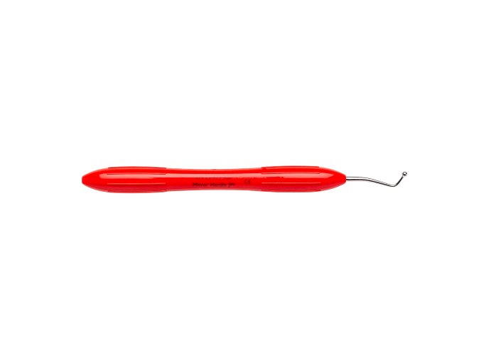 Mirror handle JM, implantology, red, M2.5