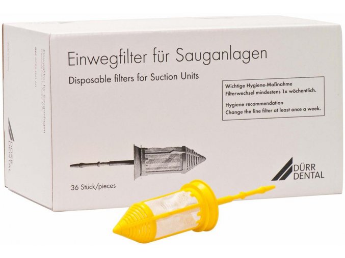 einwegfilter packung 36 stuck von durr dental 246442 111587