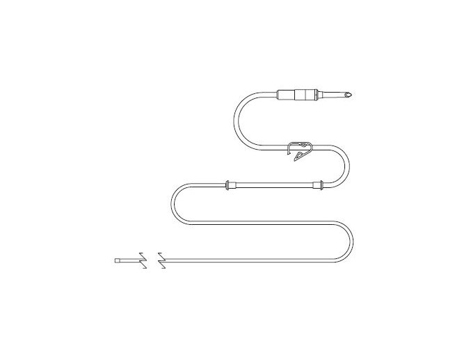 Set sterilizovatelné vyplachovací hadičky 2.2 m, pro motor s kabelem 1.8 m (Elcomed SA-200)