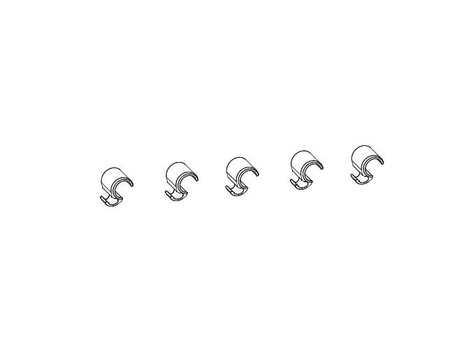 Set klipů (5 ks) pro Elcomed SA-310