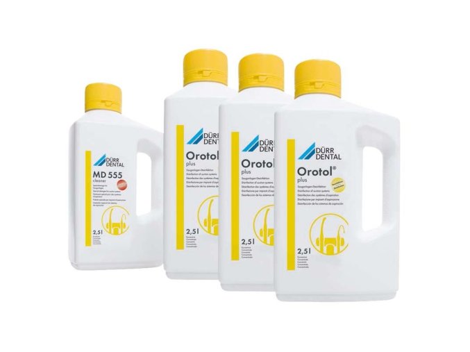 Orotol Combi Set (3x Orotol Plus, 1x MD 555)