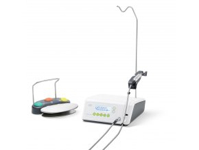 Implantmed SI-923 (nožní ovládání s kabelem, krátký nesvětelný motor) (Výběr násadce (světelný/nesvětelný) + WS-91 LG a S-11 LG (s 2 světelnými násadci))