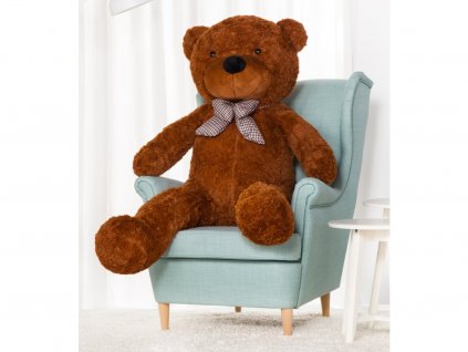 Plyšový medvěd Kvído 160 cm hnědý