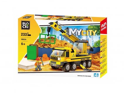 Blocki MyCity stavební jeřáb 233 dílků