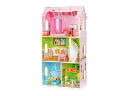 Ecotoys domecek pro panenky vysoky