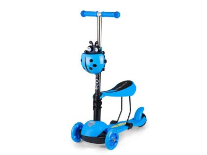 Ecotoys balancni kolobezka se sedatkem Bedrunka modra